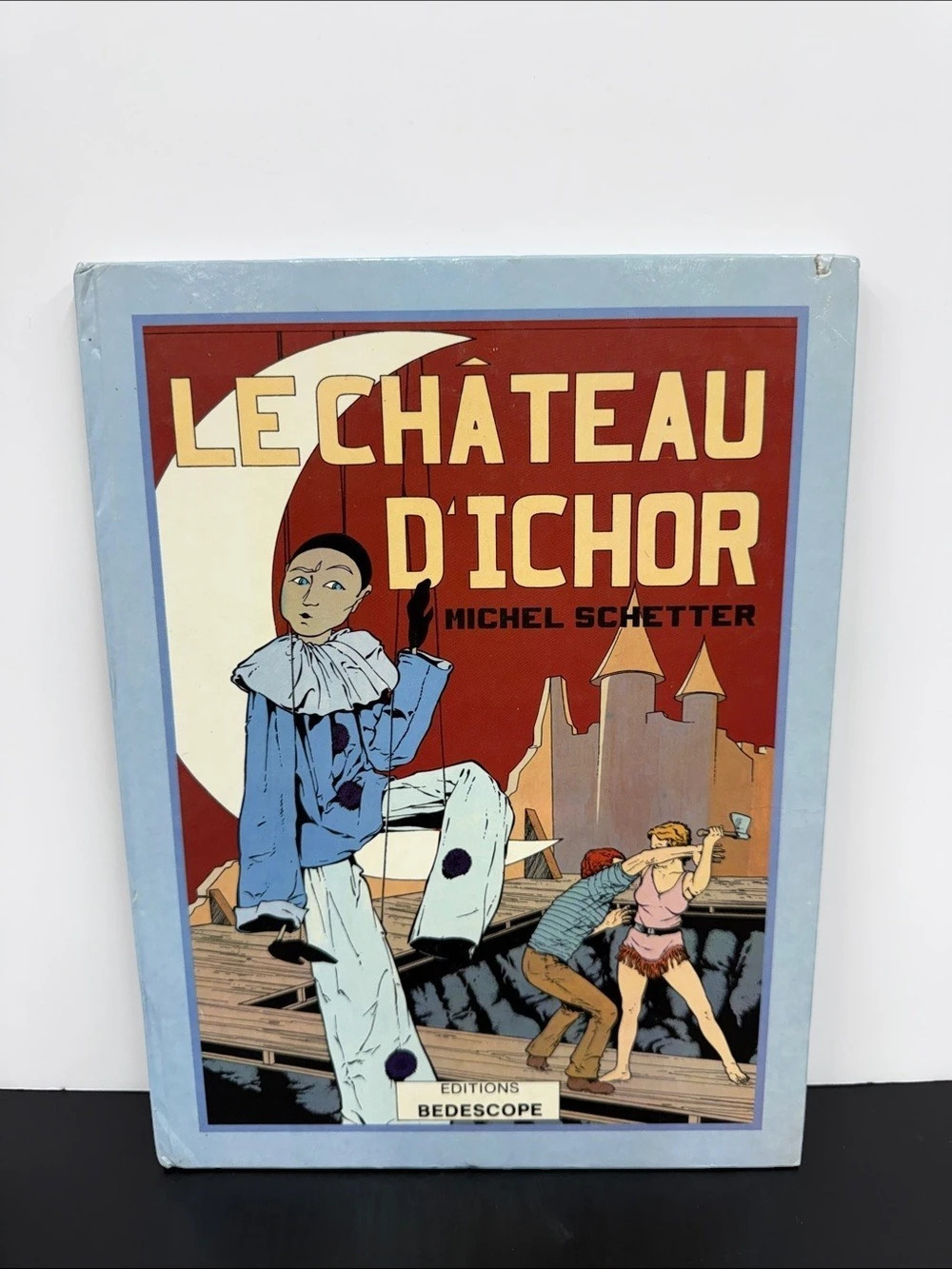 Vintage 1984 Le Château d'Ichor Michel Schetter 1st Edition French Comic BD